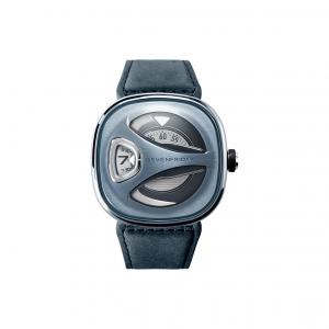 SEVENFRIDAY Мужские часы с автоматическим механическим механизмом, синий циферблат