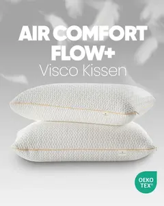 Подушка Air Comfort Flow+ Visco с эффектом памяти, ортопедическая подушка для шеи и головы, рождественский подарок Velanique GbR