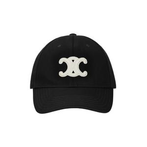 CELINE Триумф бейсболка из хлопка, Black