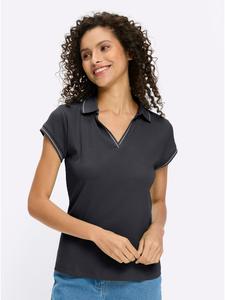 Heine Черная рубашка поло