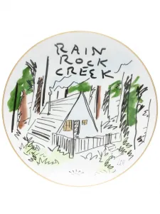 Тарелка Profumi Luchino с принтом Ginori 1735, белый