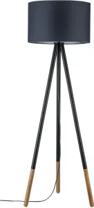 Светодиодный торшер Paulmann "Рюрик", 1 лампочка, лампочка E27 | без лампочки, Е27 Ø 53,8 см, Рост: 153,0 см., серый/коричневый