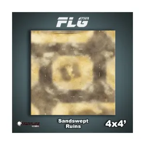 4 х 4 фута — песчаные руины, F.L.G. Mats 4' x 4'