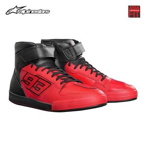 ALPINESTARS PROTECTS Мотоциклетные ботинки Star Motorcycle Riding Boots, AXIOM Casual Commuter, антиударные, кроссовки для мужчин, MM93 красные, размер 43