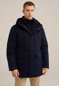 Пальто WE Fashion Parka, Blue/Dark Blue