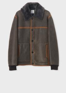 Полукуртка из овечьей кожи Paul Smith, цвет Mocha