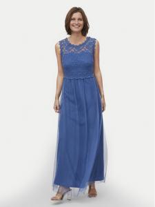 Вечернее платье стандартного кроя Vila, синий