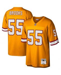 Мужская футболка Derrick Brooks Orange Tampa Bay Buccaneers Big and Tall 1995 Legacy пенсионера Mitchell & Ness, оранжевый