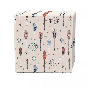 Набор салфеток из 4 шт., 100 % хлопок, 20х20 дюймов, Этнические стрелки