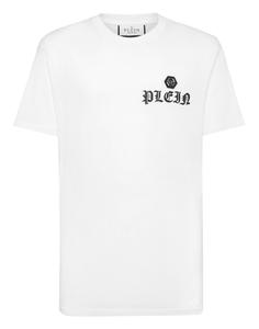 Футболка с круглым вырезом SS PHILIPP PLEIN, белый