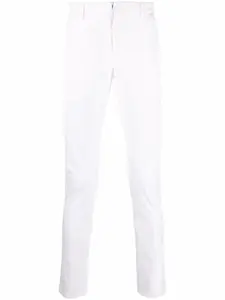 Узкие брюки чинос Dondup, белый