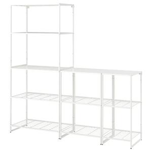 Стеллаж JOSTEIN IKEA, 182x40x180 см, белый