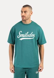 Футболка Smilodox CASUAL LORIK, Dunkel Grün/Dark Green
