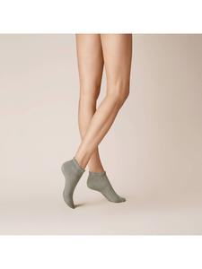 Носки-кроссовки Open Structure Fashion светло-серого цвета Kunert