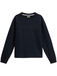 Woolrich футболка из джерси с флисом, черный