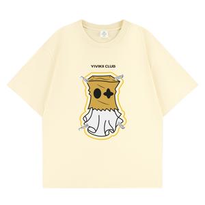 Футболка унисекс YIVIKII, Apricot