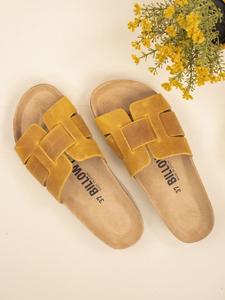 Мюли billowy, желтый