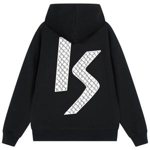 Толстовка унисекс KS, Каролина синего цвета на флисовой подкладке