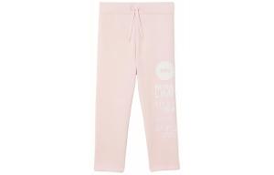 Burberry Детские вязаные спортивные штаны FW22, цвет «Снежинка», розовый