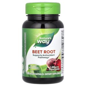 Добавка Nature's Way Beet Root 1000 мг, 100 веганских капсул