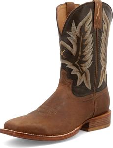 Ботинки Twisted X Men's 11 Tech X, широкий квадратный носок с Tech X, коричневый/оливковый/светло-коричневый