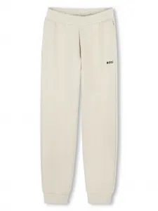 Спортивные брюки с логотипом BOSS Kidswear, нейтральный