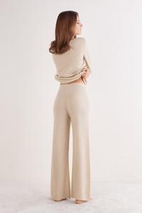 Брюки Intimissimi Trousers, Beige/Mottled Beige
