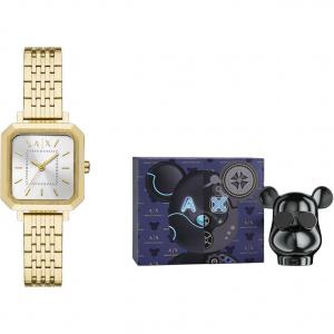 ARMANI EXCHANGE Часы AE Quartz Movement Silver Dial Women's Watch