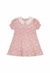 Платье из джерси REGULAR FIT SMOCKED JoJo Maman Bébé, фуксия