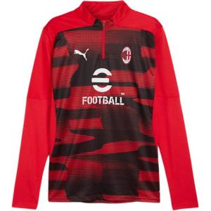 Футболка ФК «Милан» мужская красная/черная Puma, красный/черный