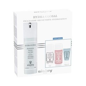 Подарочный набор Hydra Global Intense Anti-Aging Hydration с очищающим молочком, лосьоном-тоником и сывороткой — 40 мл, 30 мл, 30 мл и 5 мл, Sisley