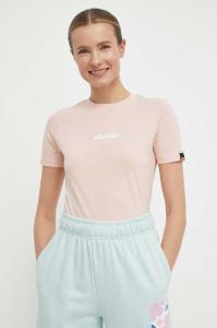 Хлопковая футболка Beckana Tee Ellesse, розовый