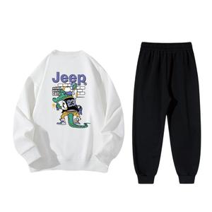 Повседневная спортивная одежда для подростков Jeep, белая