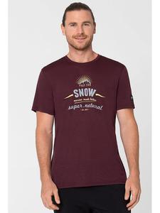 Super.natural Рубашка "Молитесь о снеге" в Бордо