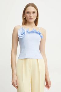 Хлопковая блузка ELLENO Marella, синий