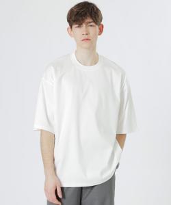 Большая футболка из гладкого шелкового атласа Loveless, цвет White