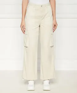 Брюки-Карго Клэр Flare fit Tommy Jeans, бежевый