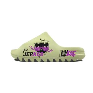 Adidas Originals Скользящие сандалии Yeezy Slide Slip Resistant Unisex Green
