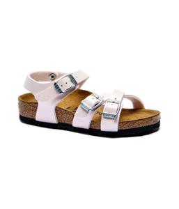 Сандалии с узором кумба Birkenstock, розовый