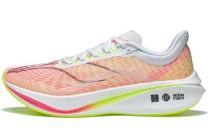 Кроссовки женские Feidian 3 Challenger с низким верхом розового/белого цвета Lining