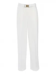 Брюки Neottia с поясом MAX MARA, белый