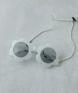 Защита от УФ-излучения, возможность выбора дизайна, шнурок в комплекте, модные детские очки, 25SS