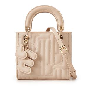 Сумка через плечо из коровьей кожи, женская сумка ELLE, оранжевый