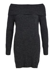 Вязаное платье OBJECT GEROMIA, темно-серый