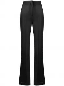 Брюки узкого кроя Nanushka, черный