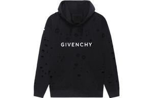 Мужская толстовка с логотипом, черная Givenchy, черный