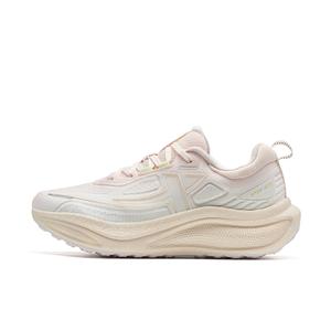 XTEP Амортизирующие износостойкие низкие кроссовки для женщин розовые белые First Peach Pink/Sail White, цвет First Peach Pink/Sail White