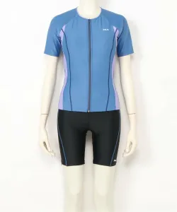 FILA/(W) Комплект из двух предметов одежды с рукавами на молнии, подобранными по цвету.