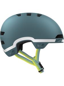 Lazer Детский велосипедный шлем Maze Jr KinetiCore GoFluo Edition зеленого цвета