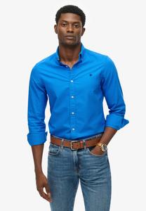 Рубашка Slim Fit на пуговицах Superdry, зеленый